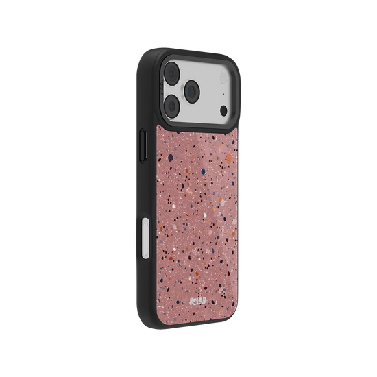Rose Clay | Pink Paint Splatter iPhone Case KELAB