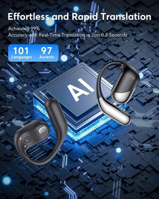 3-in-1 AI Translation Earbuds for Instant Multilingual Communication EchoNexus INC