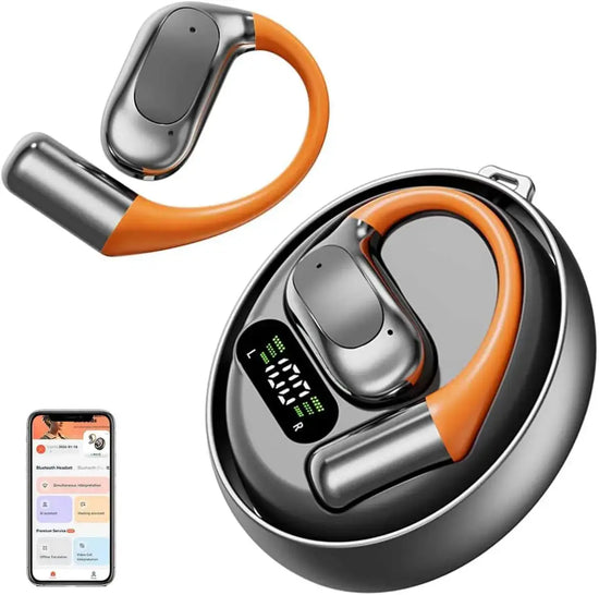 AI Translator Earbuds - 144 Languages Support with 60H Battery Life EchoNexus INC.
