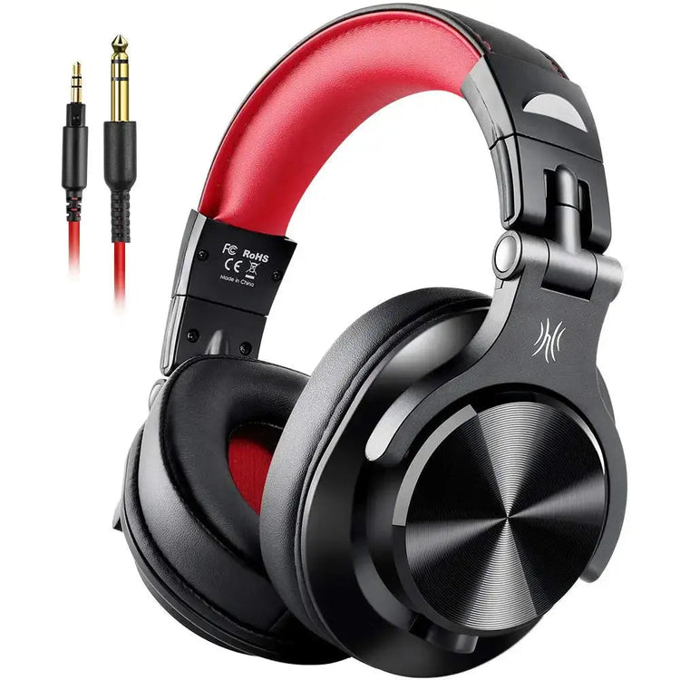 Professional DJ Studio Monitor Headphones - Dual-Jack, 40mm