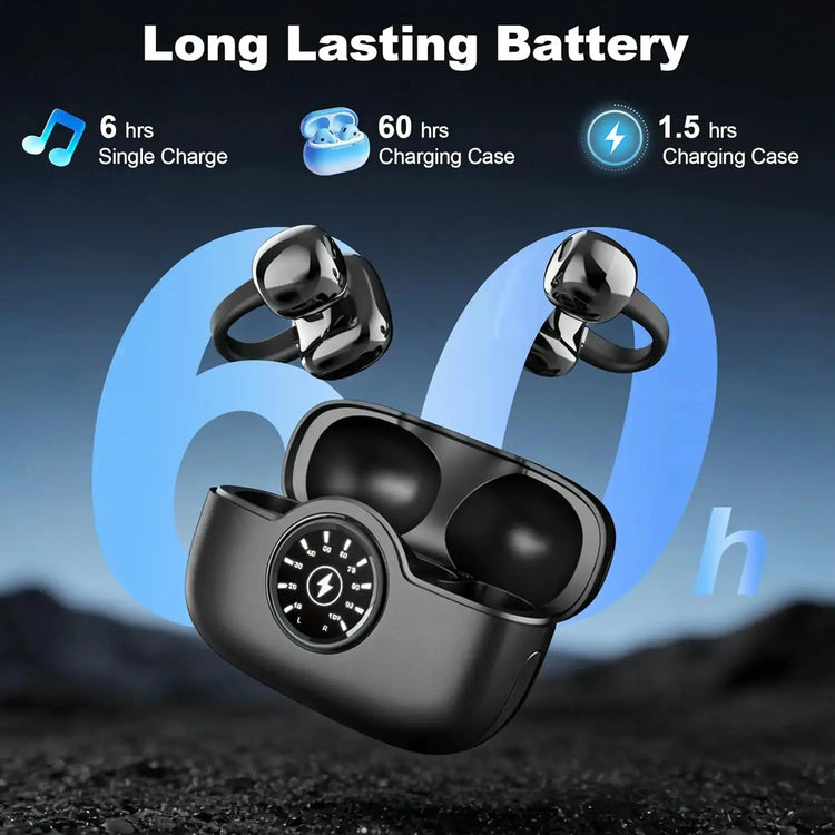 Professional AI Chip Translator Earbuds - App-Free, 60H, BT 6.0 EchoNexus INC.