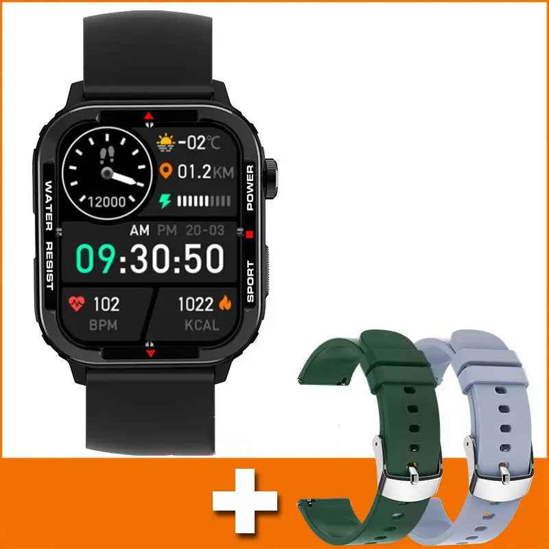 Bluetooth Sports Smartwatch Blood Pressure Blood Oxygen Monitoring - Lxvox