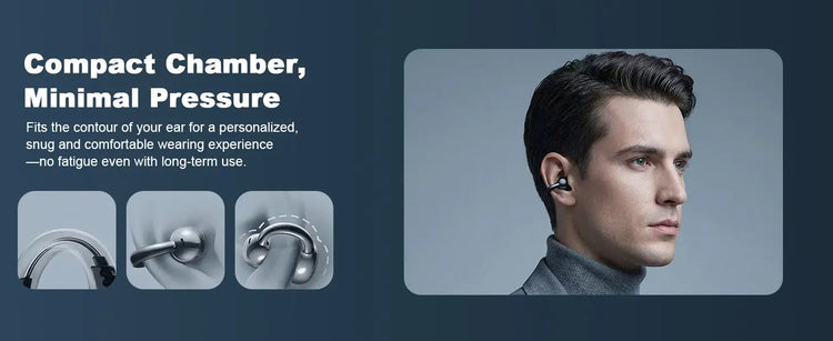 Professional AI Chip Translator Earbuds - App-Free, 60H, BT 6.0 - Lxvox