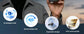 Professional AI Chip Translator Earbuds - App-Free, 60H, BT 6.0 EchoNexus INC.