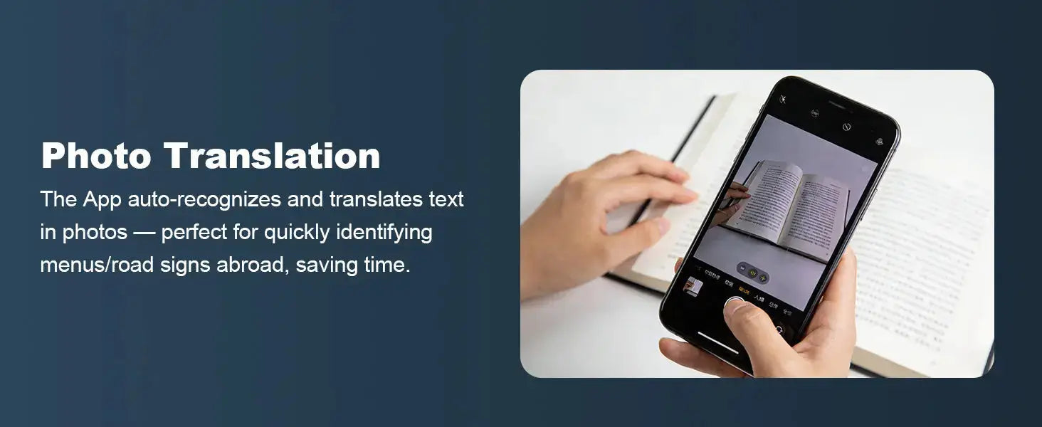 Professional AI Chip Translator Earbuds - App-Free, 60H, BT 6.0 EchoNexus INC.